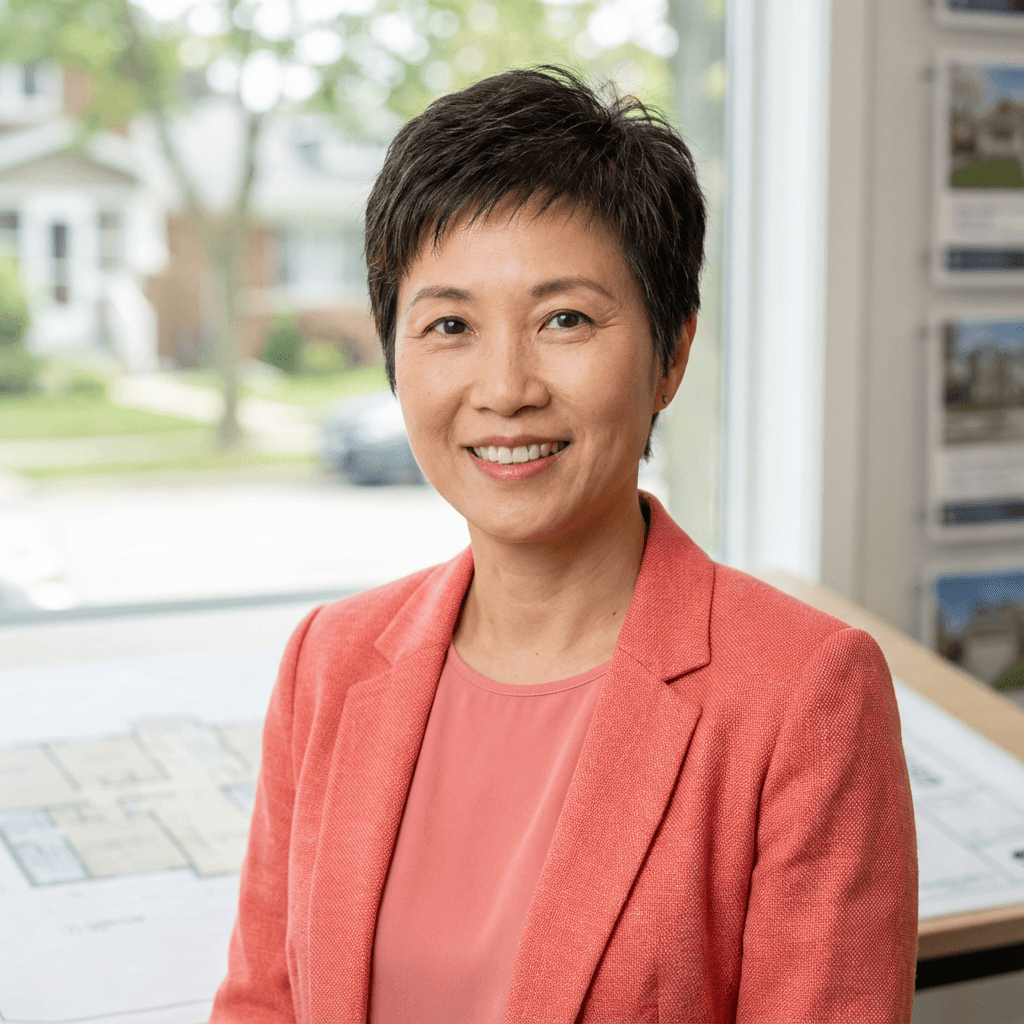 Female procurement specialist in her late 30s